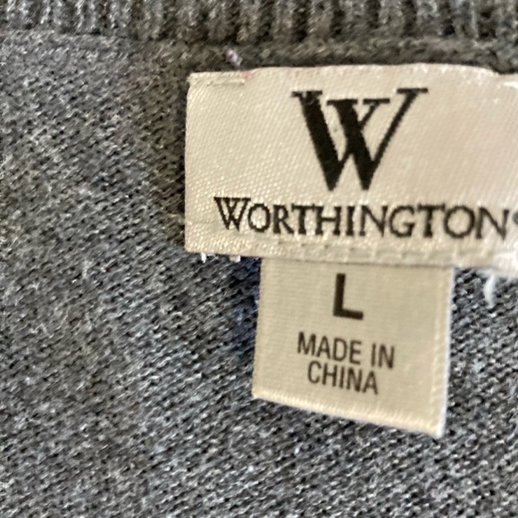 Worthington sweater top size large - Picture 6 of 10